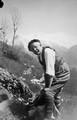 Jean Piaget en Valais en 1950