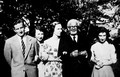 La famille Piaget dans les années 50