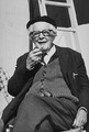 Jean Piaget lors de la fête organisée pour ses 80 ans.